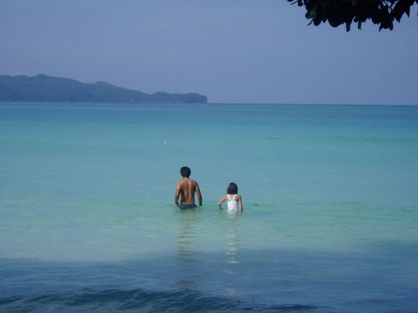 フィリピン・ボラカイ島、ホワイトビーチ、プカシェルビーチ「ボラカイ旅行」の写真