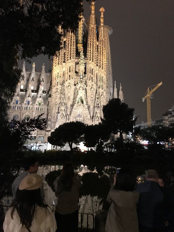 スペイン・バルセロナ「スペイン🇪🇸一人旅」の写真：念願のサグラダファミリア