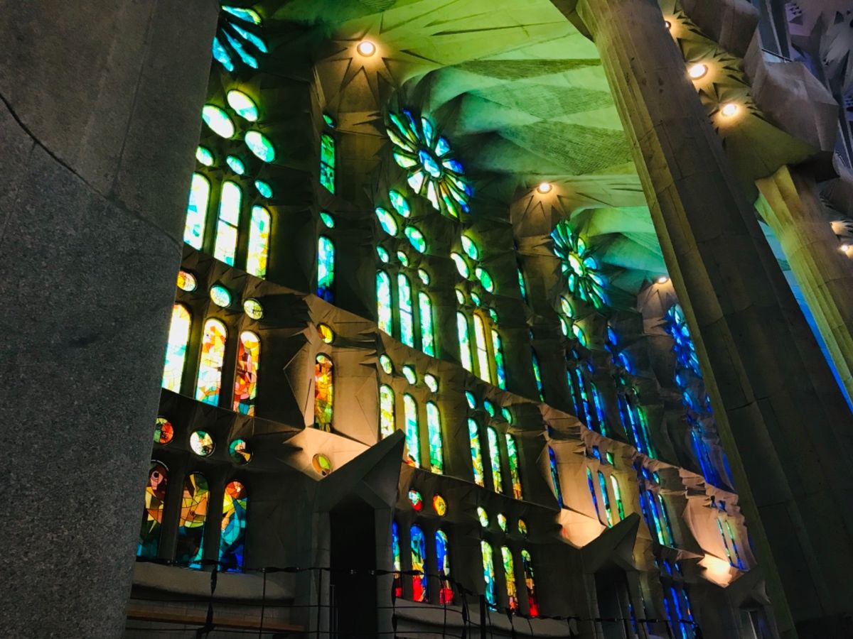 念願のサグラダファミリア