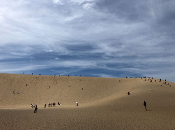 日本・島根県「2019年夏・山陰温泉旅行」の写真：初の山陰旅行。
かつてスタバは無いけど砂...