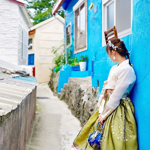 大韓民国 (韓国)・釜山「釜山 女子旅」の写真：村全体がカラフルな、「韓国のマチュピチュ...