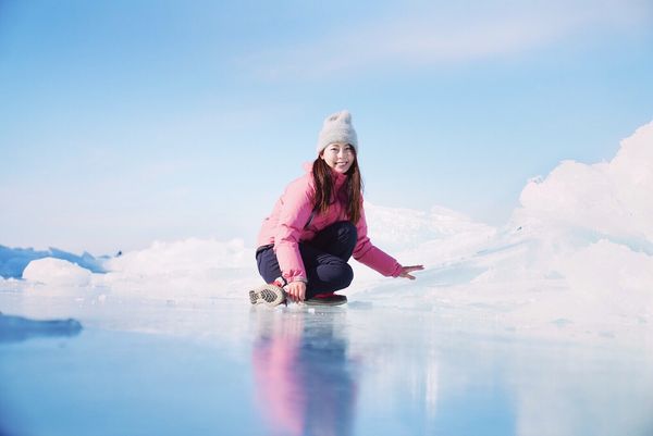 ロシア連邦・イルクーツク「ロシア 冬のバイカル湖」の写真