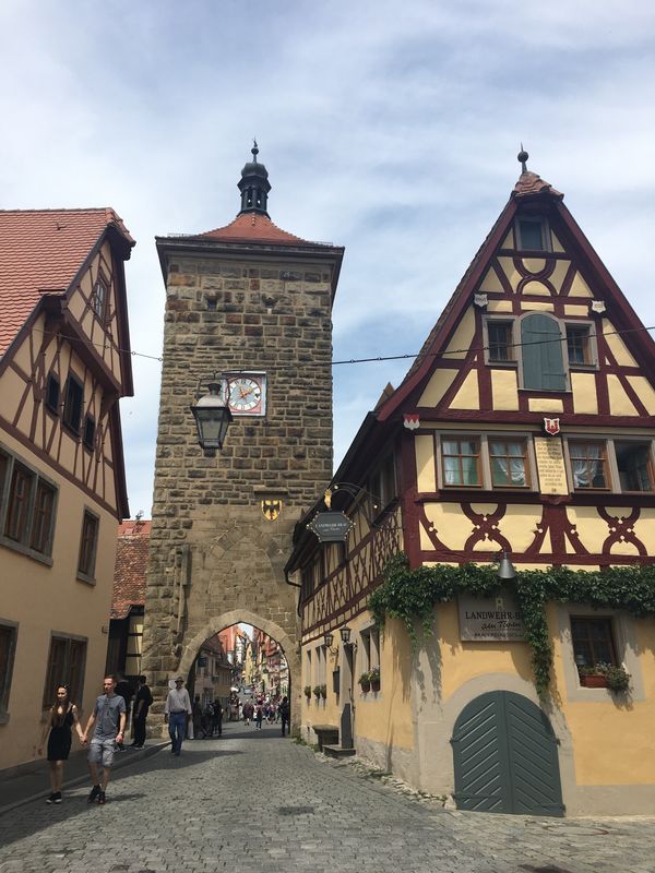 ドイツ・フランクフルト、ローテンブルク、ミュンヘン、ノイシュヴァンシュタイン城「ドイツ・ロマンチック街道の旅」の写真