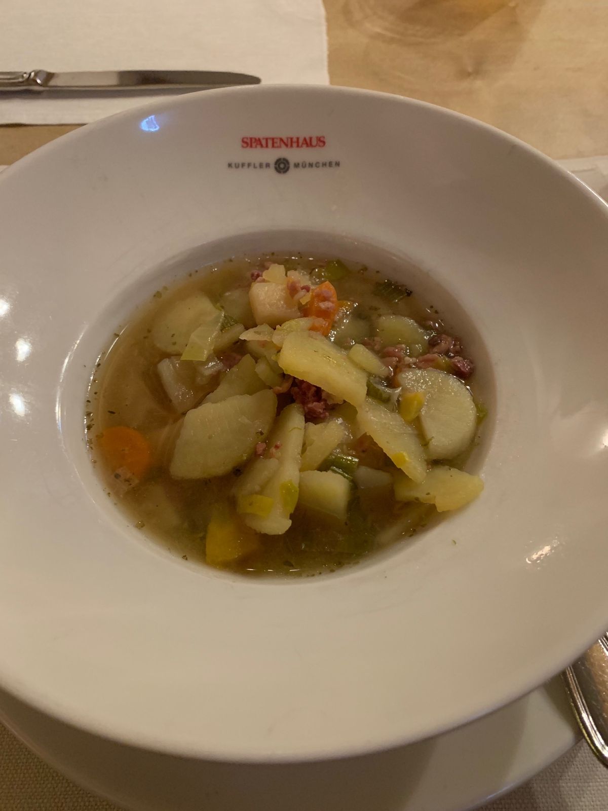 ミュンヘンの食事  同僚と  その1