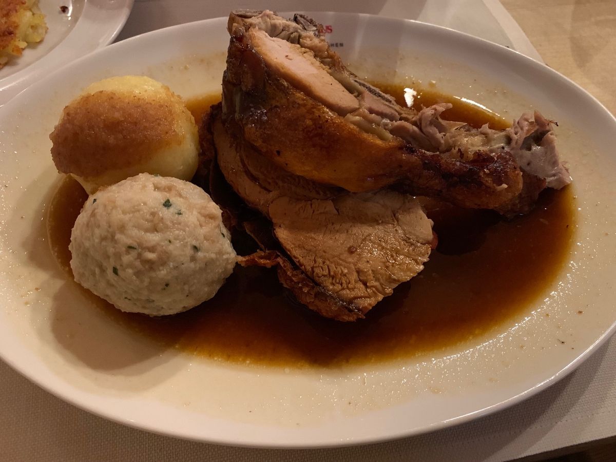 ミュンヘンの食事  同僚と  その1