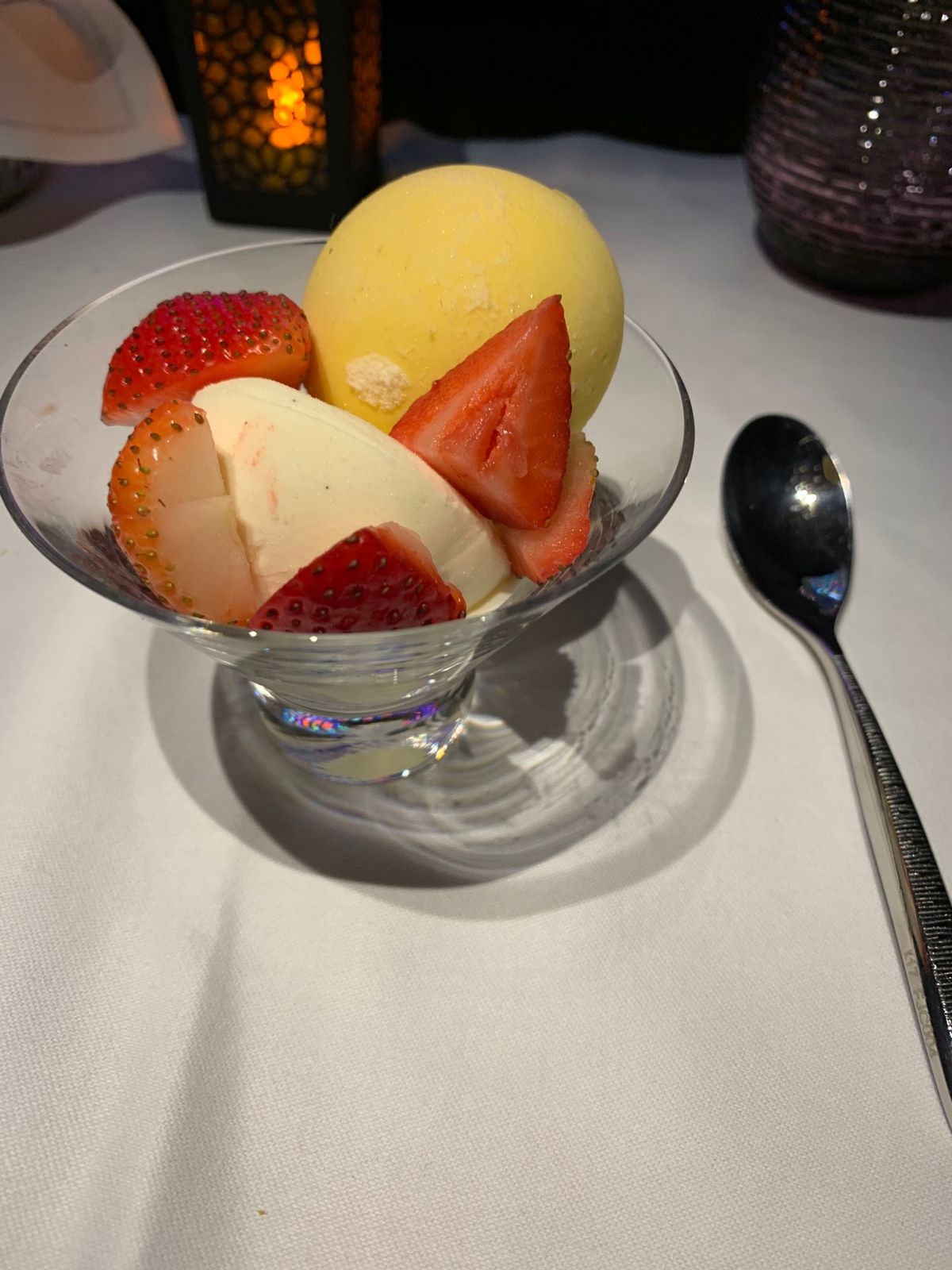 カタール航空 食事 その1