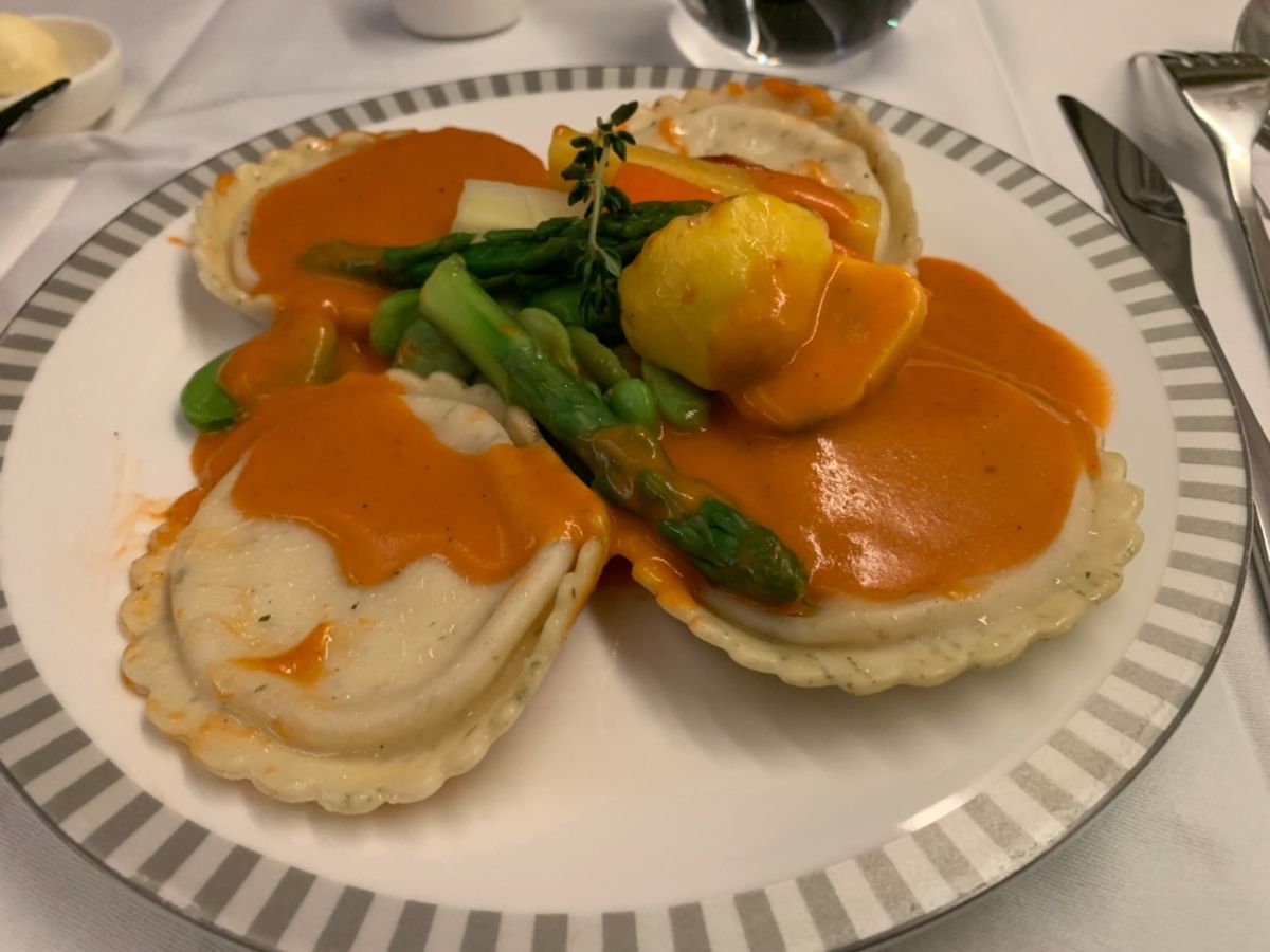 シンガポール航空 ロス ビジネスクラス 食事 その4