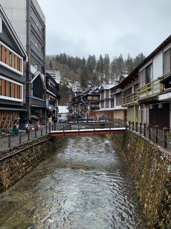 日本「2019年 春 家族旅行 銀山温泉」の写真：その3