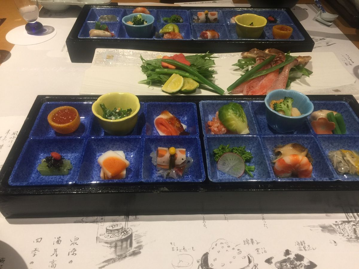 素晴らしいお食事でした。