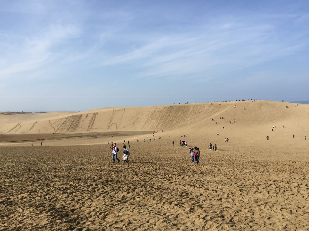 鳥取砂丘とカニ！