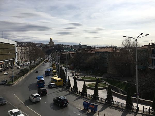 ジョージア・Tbilisi「ワインとヒンカリ」の写真：最終日のトビリシ散策