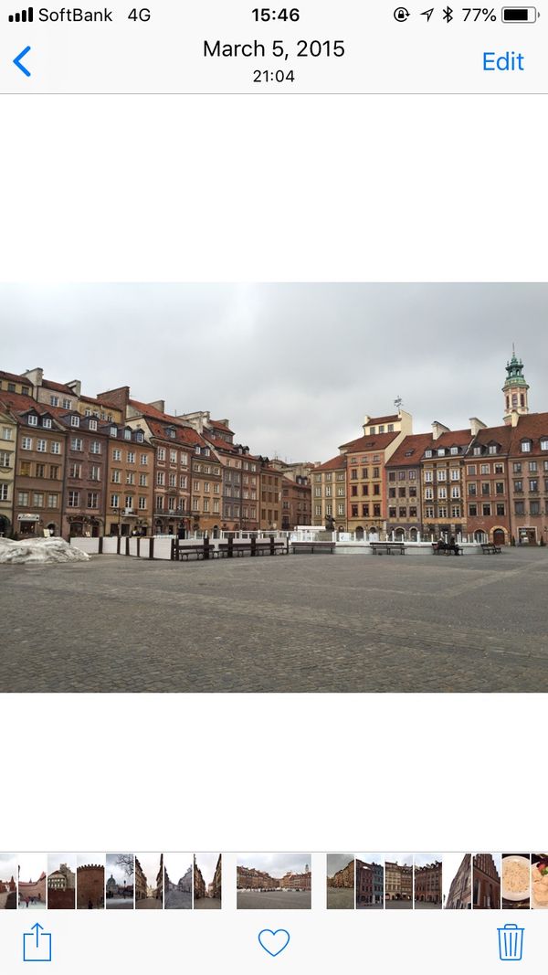 ポーランド・クラクフ、ワルシャワ「ヨーロッパ一人旅②」の写真：2度目のヨーロッパバックパッカー旅の1番...