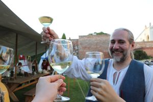 2018年9月、チェコ南東部にある国境の町ミクロフ(Mikulov)で行わ...