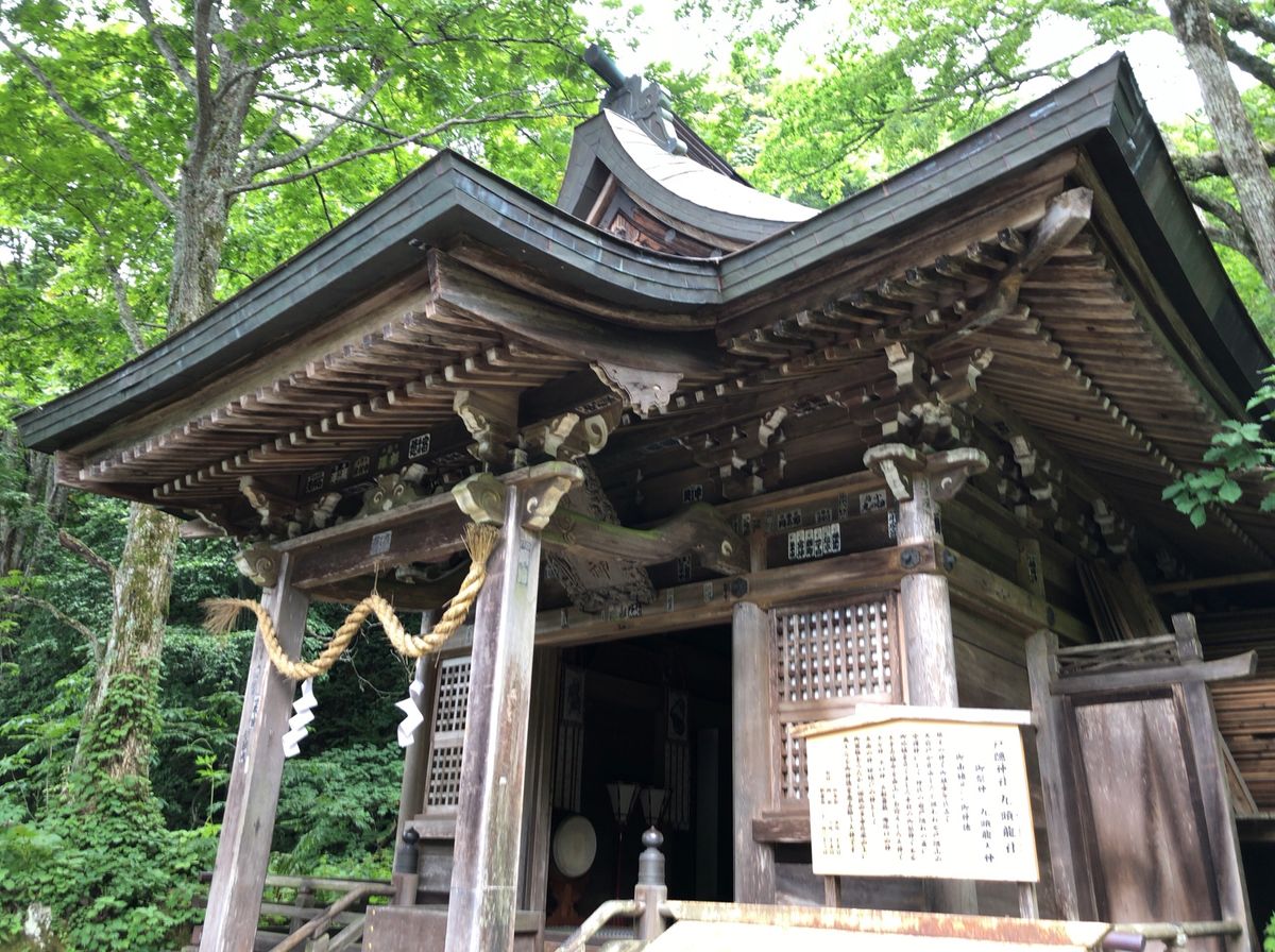 戸隠奥社を参拝。参道の杉並木は立派を通り越して神秘的な感じを受けます。数百...