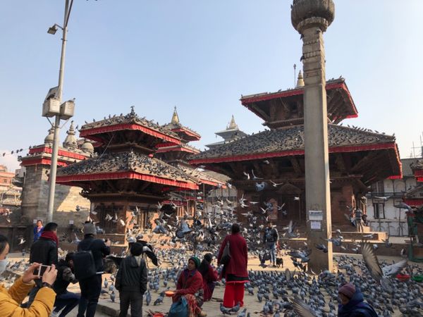 ネパール・カトマンズ「201812 カトマンズ🇳🇵」の写真：カトマンズ市内観光とエベレスト遊覧観光。...
