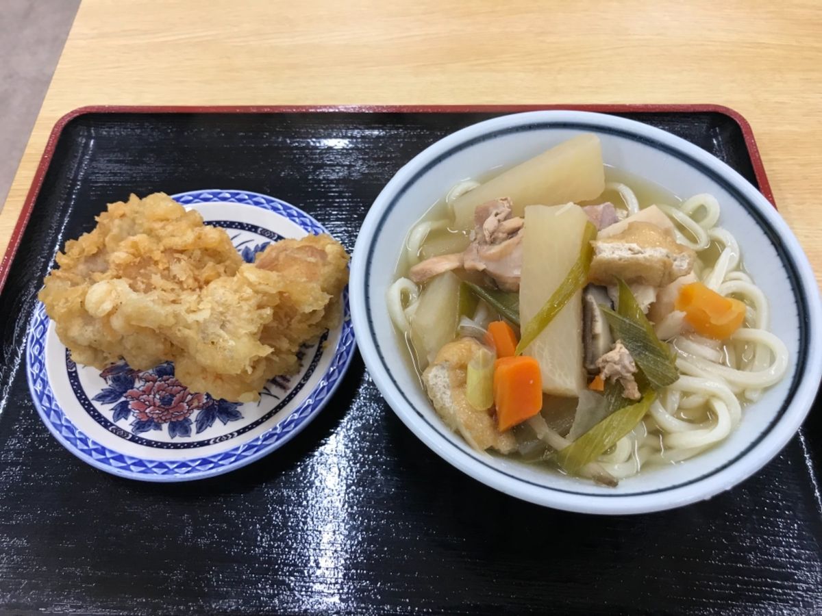 ひたすらうどん食ってました