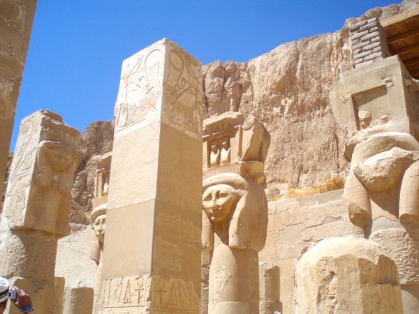 エジプト・ギザ、カルナック神殿、「Egypt」の写真