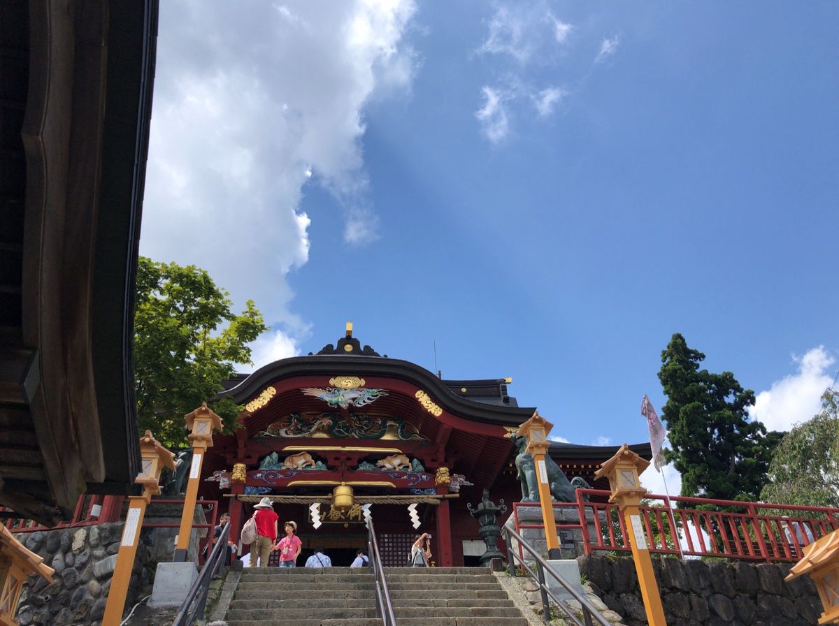 御嶽神社にも参拝してきました。途中樹齢1000年を超える神代檜もありました...