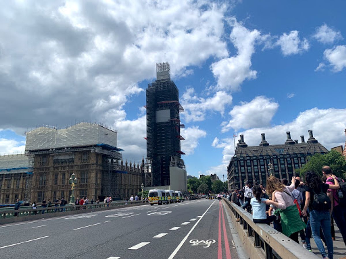 ふらりとロンドンアイを見に。タクシーで。
(タクシーの楽さに味を占めてい...