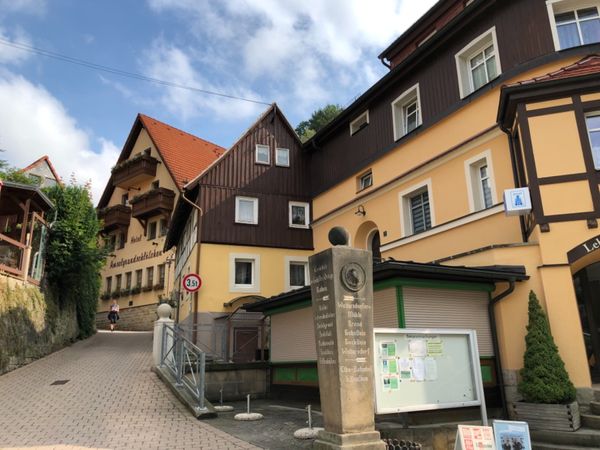 ドイツ・ドレスデン「ドレスデンとザクセン・スイス（ドイツ）」の写真：バスタイ橋