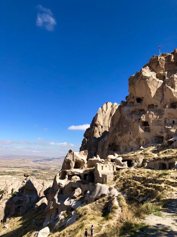 トルコ・イスタンブール「カッパドキアとエフェス遺跡（トルコ）」の写真：ウチヒサル