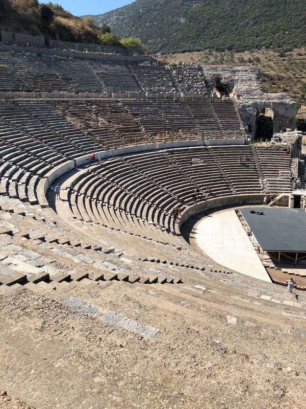トルコ・イスタンブール「カッパドキアとエフェス遺跡（トルコ）」の写真：エフェス遺跡