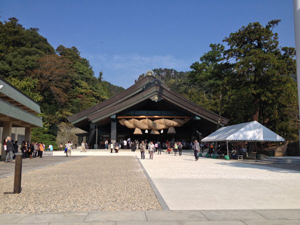日本・島根県「厳島神社 出雲大社」の写真：はじめての島根県。出雲大社。
いい意味...