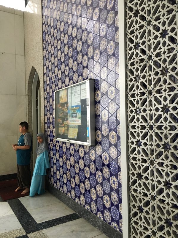 マレーシア・ペトロナスツインタワー、ピンクモスク  、ブルーモスク、「弾丸旅行」の写真：ブルーモスクはスコールで外観撮影できず⚡...