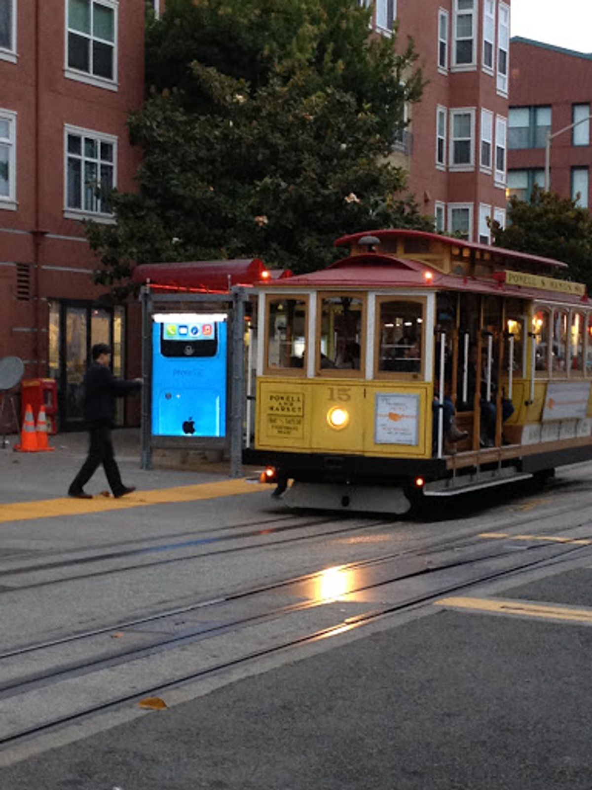 サンフランシスコでの移動でよく利用した路面電車