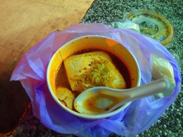 台湾・台北「台湾」の写真：《ごはん編》
最初で最後の臭豆腐
