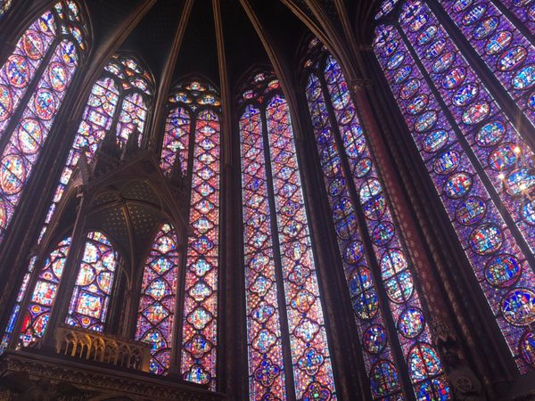 フランス・パリ「フランスひとり旅」の写真：サントシャペルと焼け落ちてしまったノート...