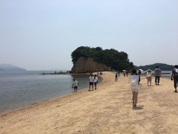 日本・小豆島「瀬戸内国際芸術祭2016」の写真：エンジェルロード