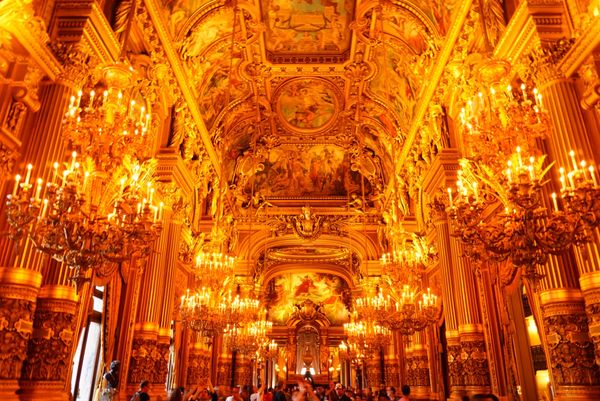 フランス・リヨン、コルマール 、ストラスブール、パリ「初海外！初ヨーロッパ！初フランス！」の写真：オペラ座 ガルニエ宮