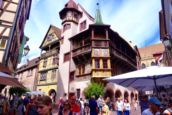 フランス・リヨン、コルマール 、ストラスブール、パリ「初海外！初ヨーロッパ！初フランス！」の写真：ハウルの動く城、美女と野獣のベルの街