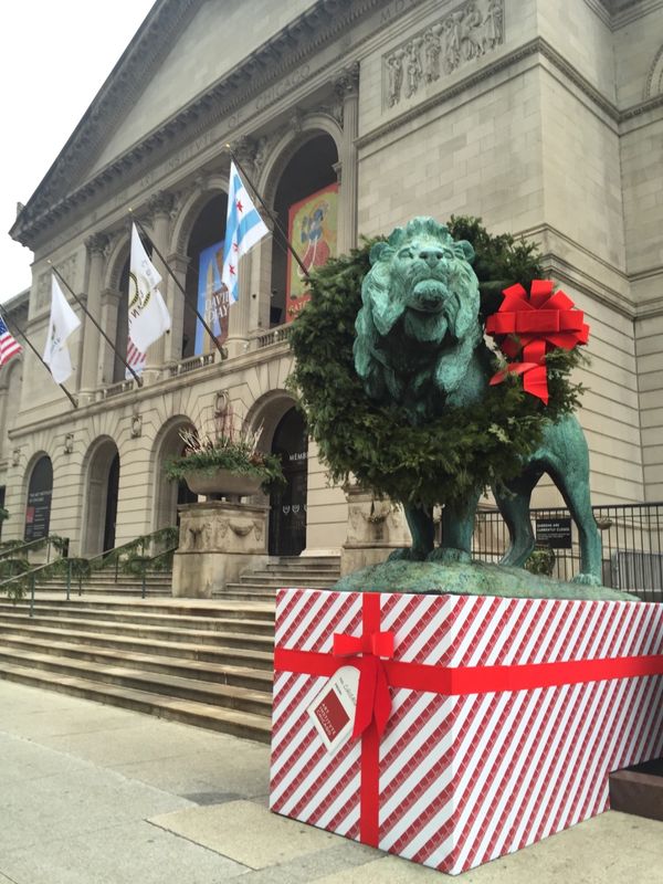 アメリカ(米国)・シカゴ市内、シカゴ美術館「冬のシカゴ旅」の写真