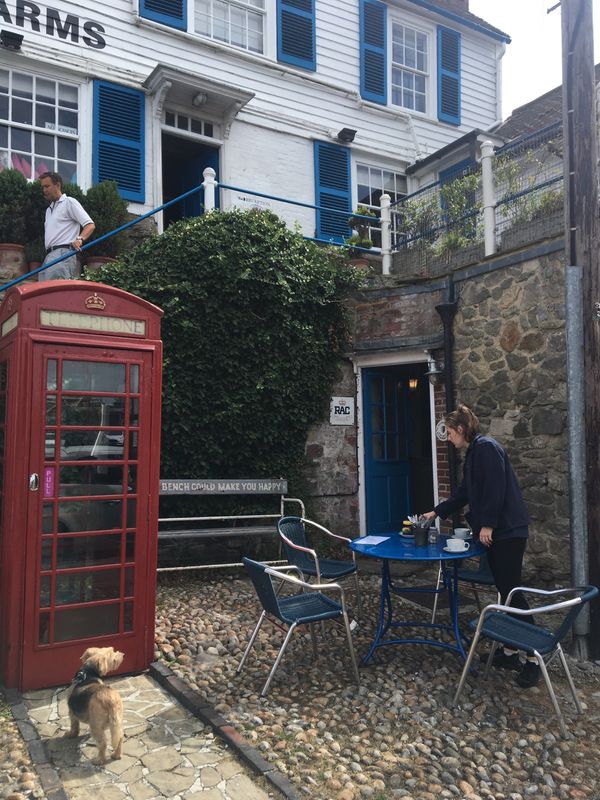 イギリス(英国)・ロンドン「里帰り旅１」の写真：エクセター訪問の前に、ライを訪問。どこも...