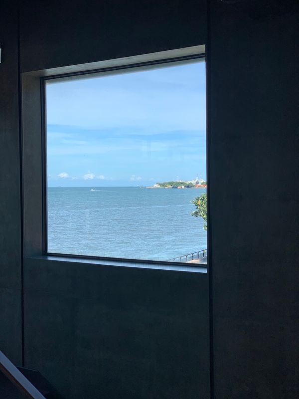 台湾・台北「再会の台湾」の写真：絶景のスタバ@淡水