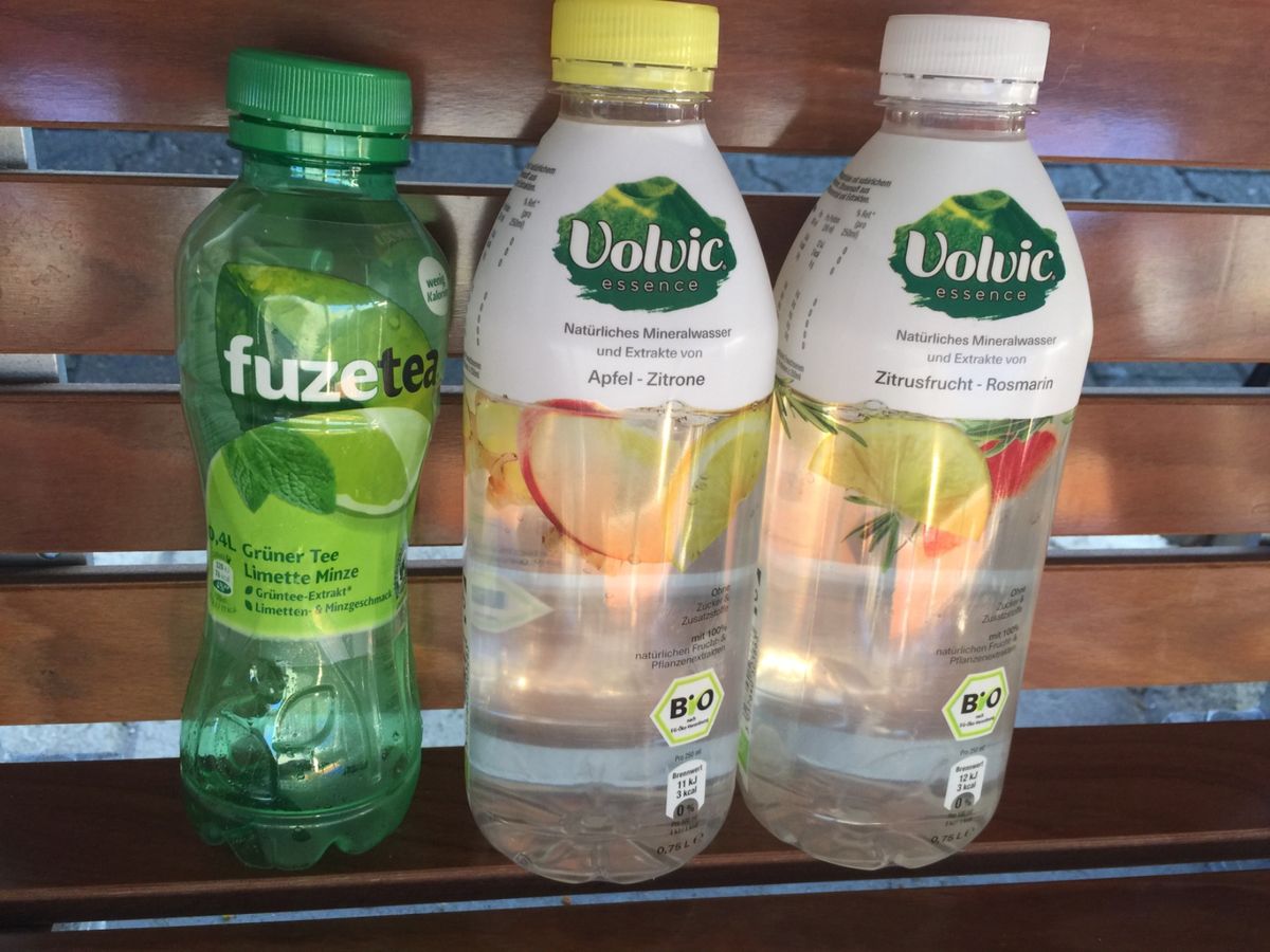 日本にはないVolvicを飲みまくってた。
抹茶にはびっくりだったけど。
...