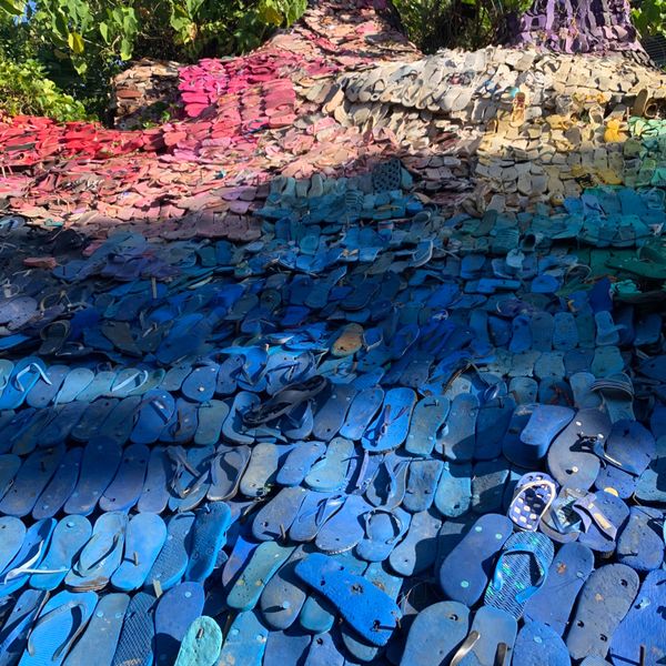 インドネシア・バリ島「バリ島からペニダ島へ」の写真：ビーチクラブのポテトヘッド。外観の写真を...