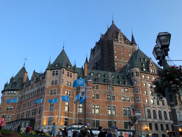 カナダ・ケベックシティ「母娘のカナダ旅行」の写真