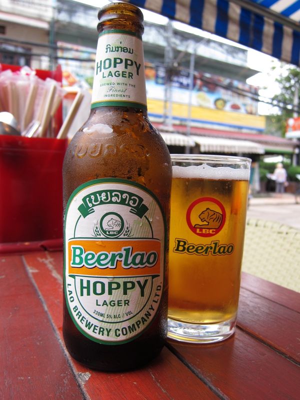 ラオス人民民主共和国「2018ビエンチャン」の写真：ビアラオはホッピーラガーが一番好き🍺