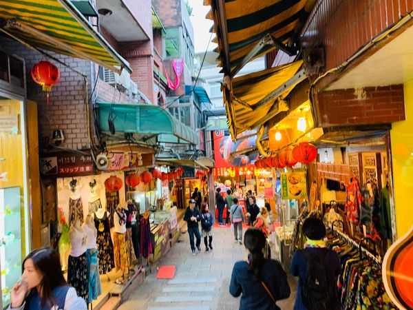 台湾・九份、十份、台北「台湾旅行」の写真