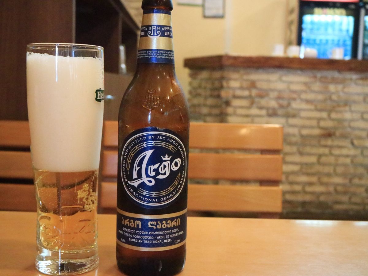 ジョージアはご飯もビールも美味しいです。値段も比較的リーズナブル。デッカい...