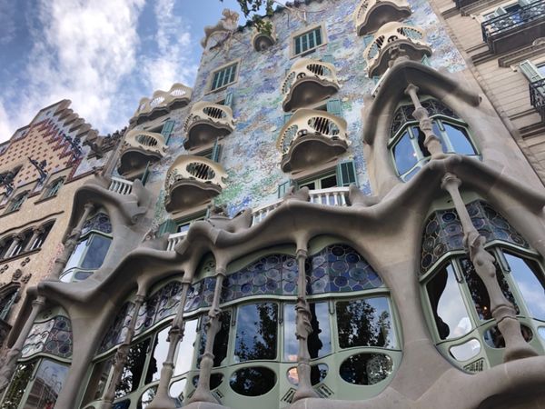 スペイン・バルセロナ「スペイン」の写真:カサ・バトリョ
カタルーニャ語だとカザ...