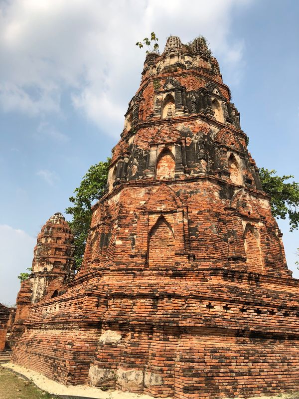 タイ・バンコク「タイ」の写真：アユタヤ遺跡
