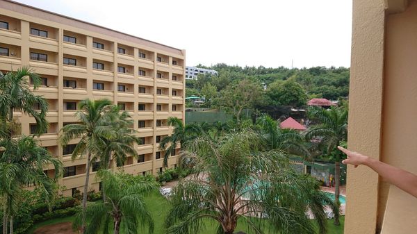 グアム「グアム旅行」の写真：プラザホテルに宿泊。抜群の立地。
ＪＰス...