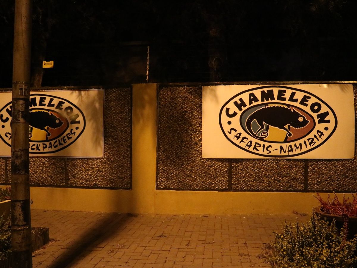 ナミビアで宿泊した、ウィントフックにあるカメレオンバックパッカーズ。
ここ...
