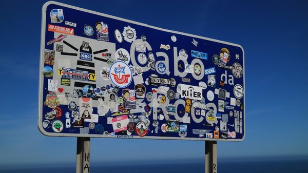 ポルトガル・モンサント村「ポルトガル🇵🇹リスボンからポルトまで」の写真：ヨーロッパ最西端ロカ岬。