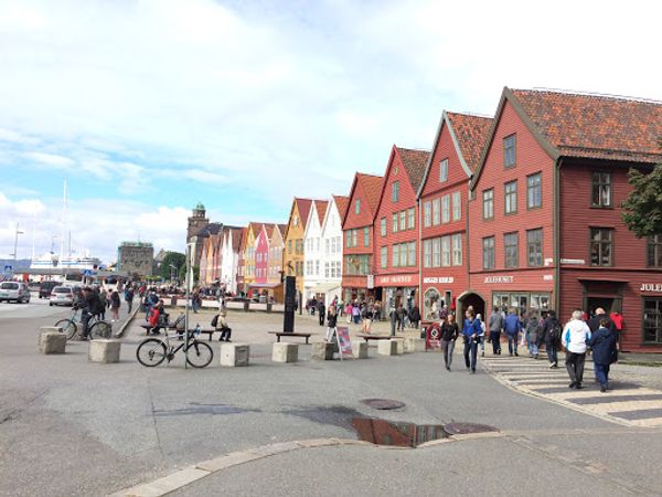 ノルウェー・ベルゲン「フィンランド→ノルウェー（新婚旅行）」の写真