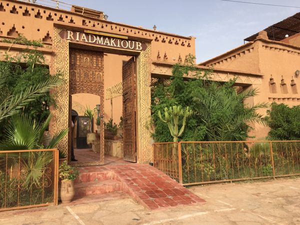 モロッコ「モロッコ」の写真：リヤドはとても快適でこの旅で1番の宿泊施...